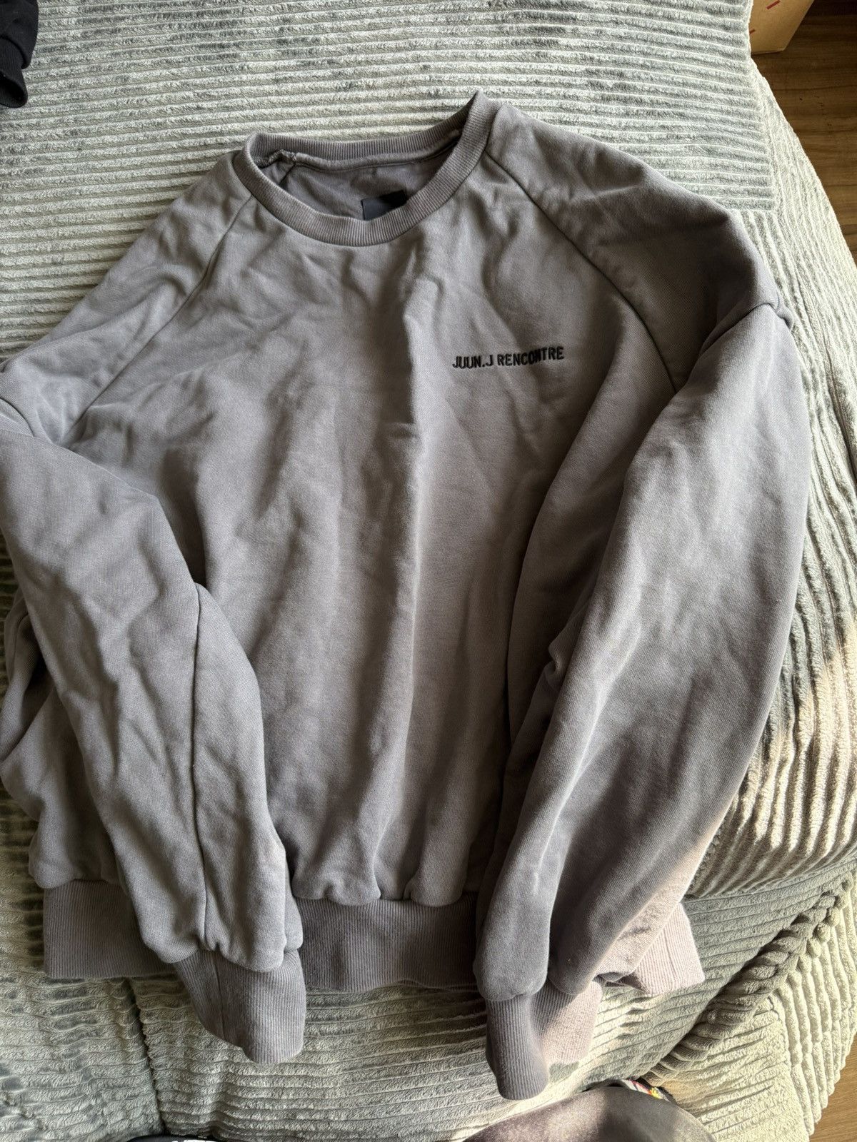 Juun.J Juunj grey sweatshirt Size US S / EU 44-46 / 1 - 1 Thumbnail