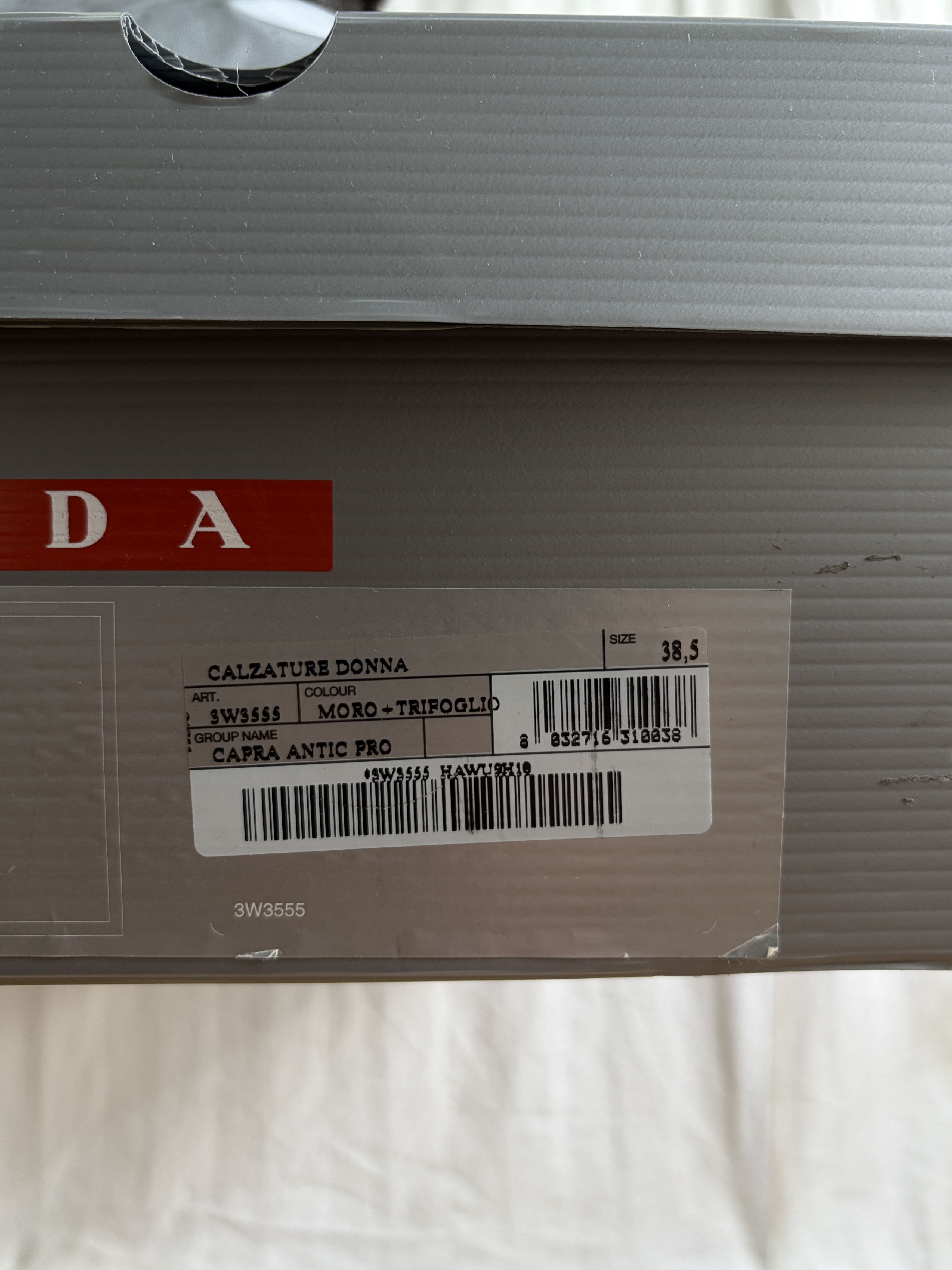 Prada 2000s Lace-Up Boxing Sneakers Size US 7.5 / IT 37.5 - 10 Thumbnail