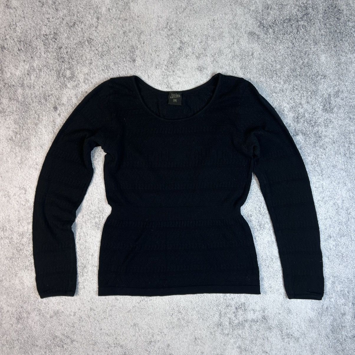 Jean Paul Gaultier Jean Paul Gaultier Femme made in Japan sweater embroidered Size M / US 6-8 / IT 42-44 - 5 Thumbnail