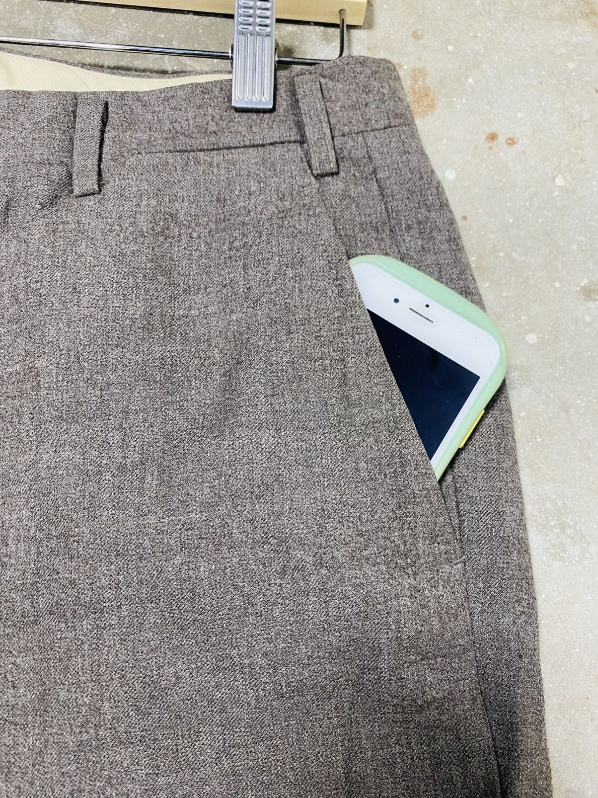 Burberry Vintage 90a Burberry Wool Pants Size US 33 - 7 Thumbnail