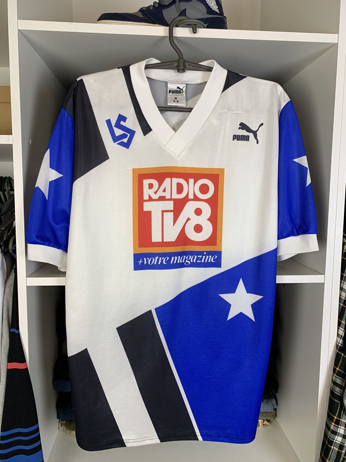 Puma × Vintage Vintage Puma FC Lausanne Sport #11 Soccer Jersey Match Worn? Size US M / EU 48-50 / 2 - 1 Thumbnail