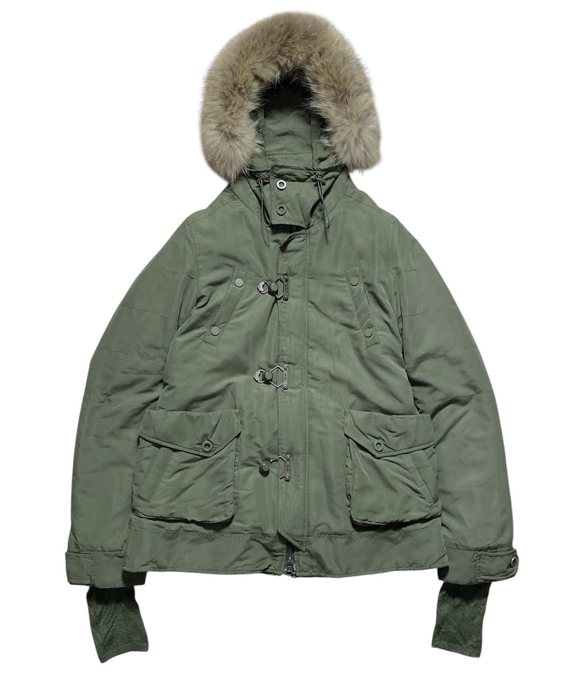 美品✨archive sly military fur modscoat y2k Sly Fur Jacket | Grailed