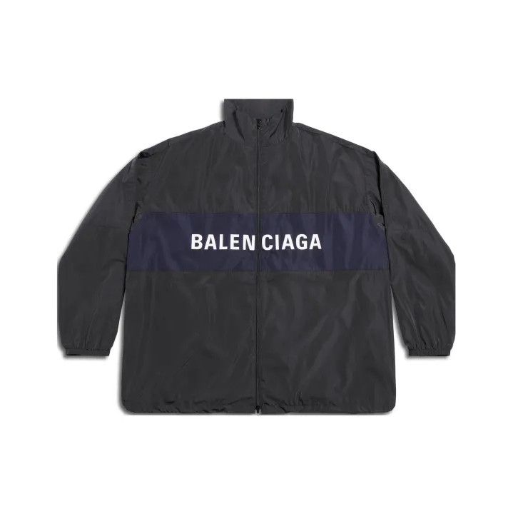 Balenciaga Black Zip-Up Jacket for All