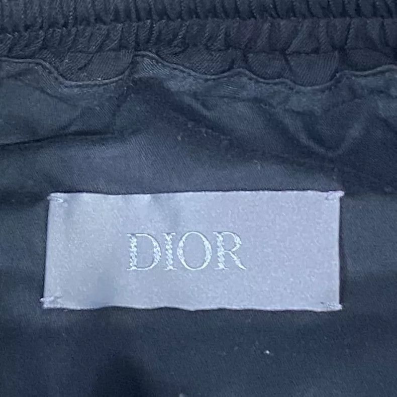 Dior Black Casual Pants with Logo Drawstring-2506 Size US 44 / EU 60 - 4 Thumbnail
