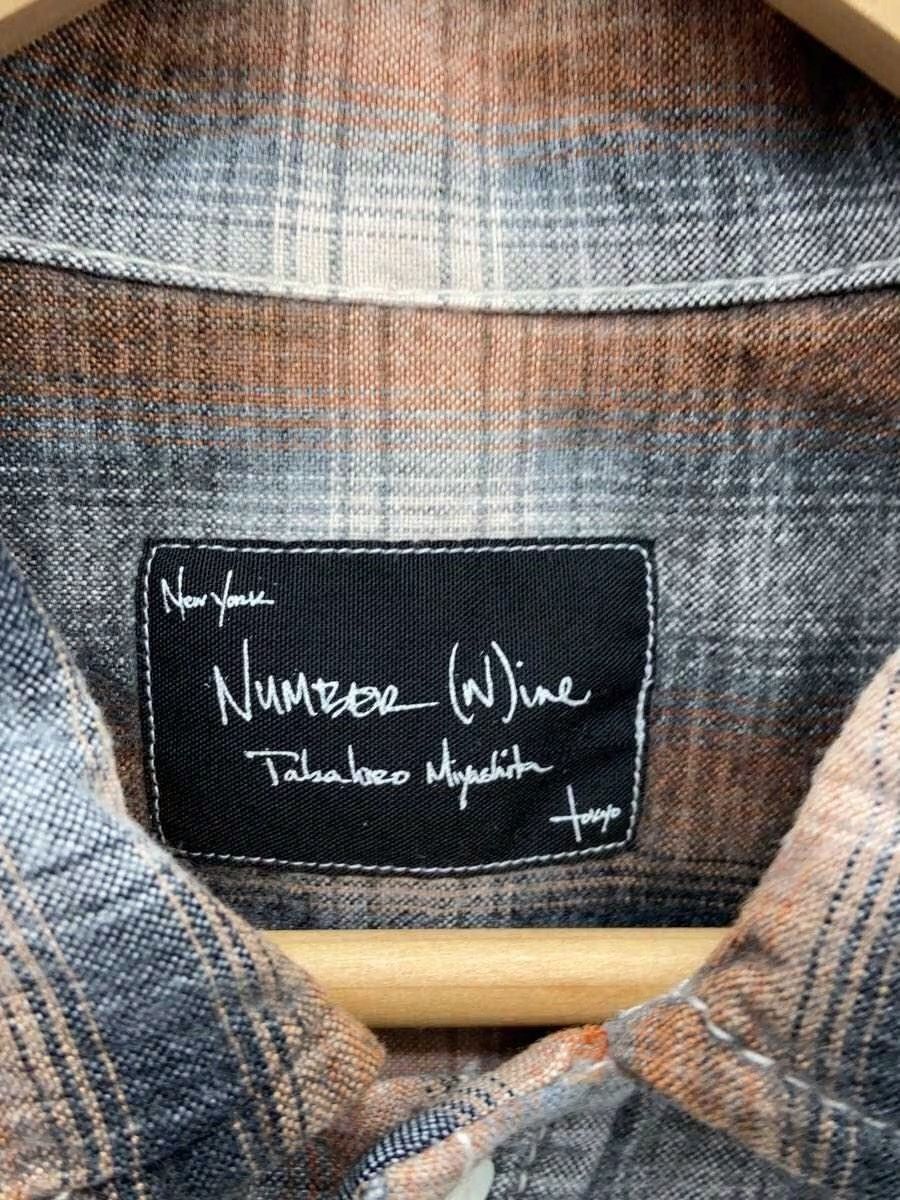 Number (N)ine AW08 Checkered Shirt Size US L / EU 52-54 / 3 - 3 Thumbnail