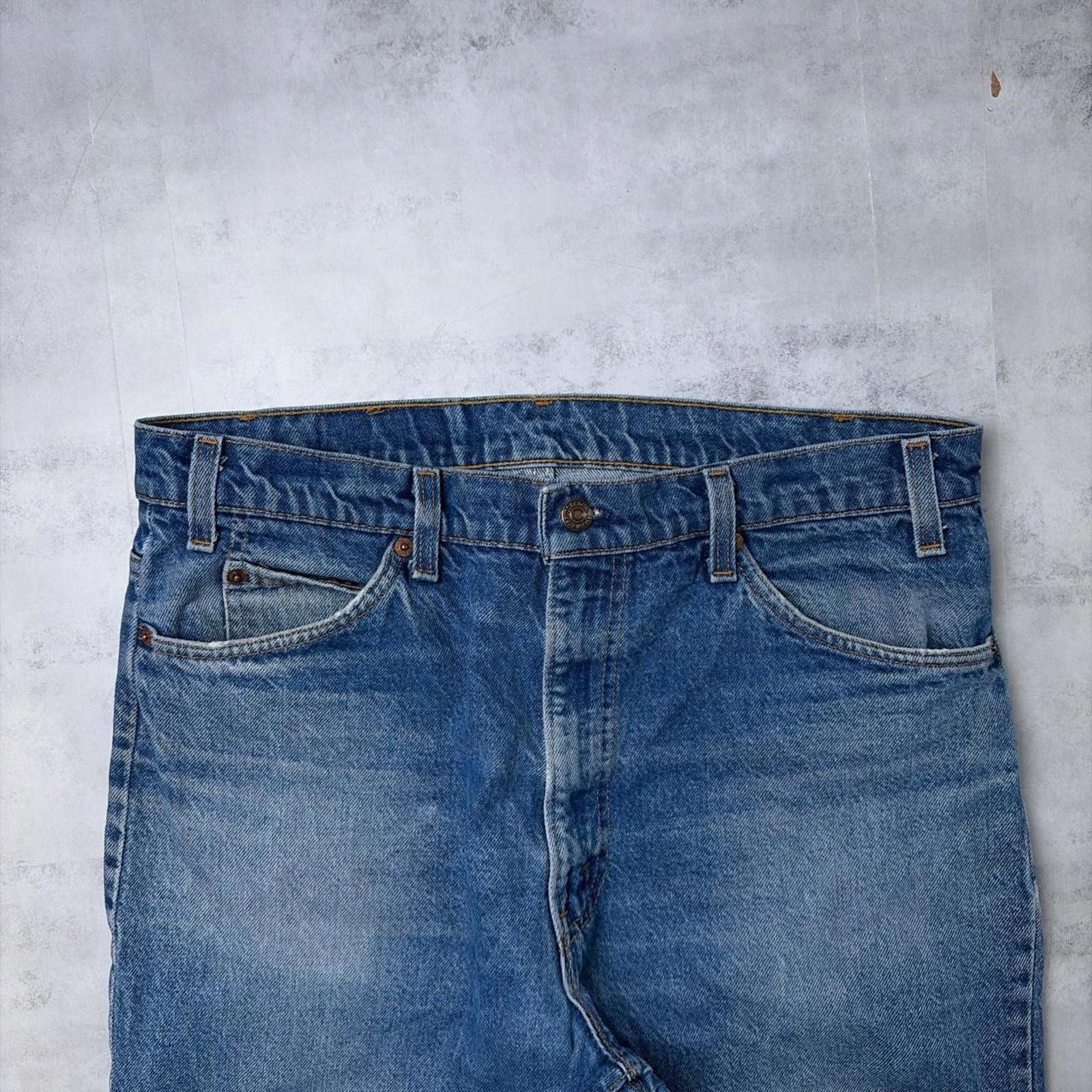 Levi's Vintage 90’s Levi’s 509 Orange Tab Straight Leg Denim Jeans Size US 35 - 5 Thumbnail