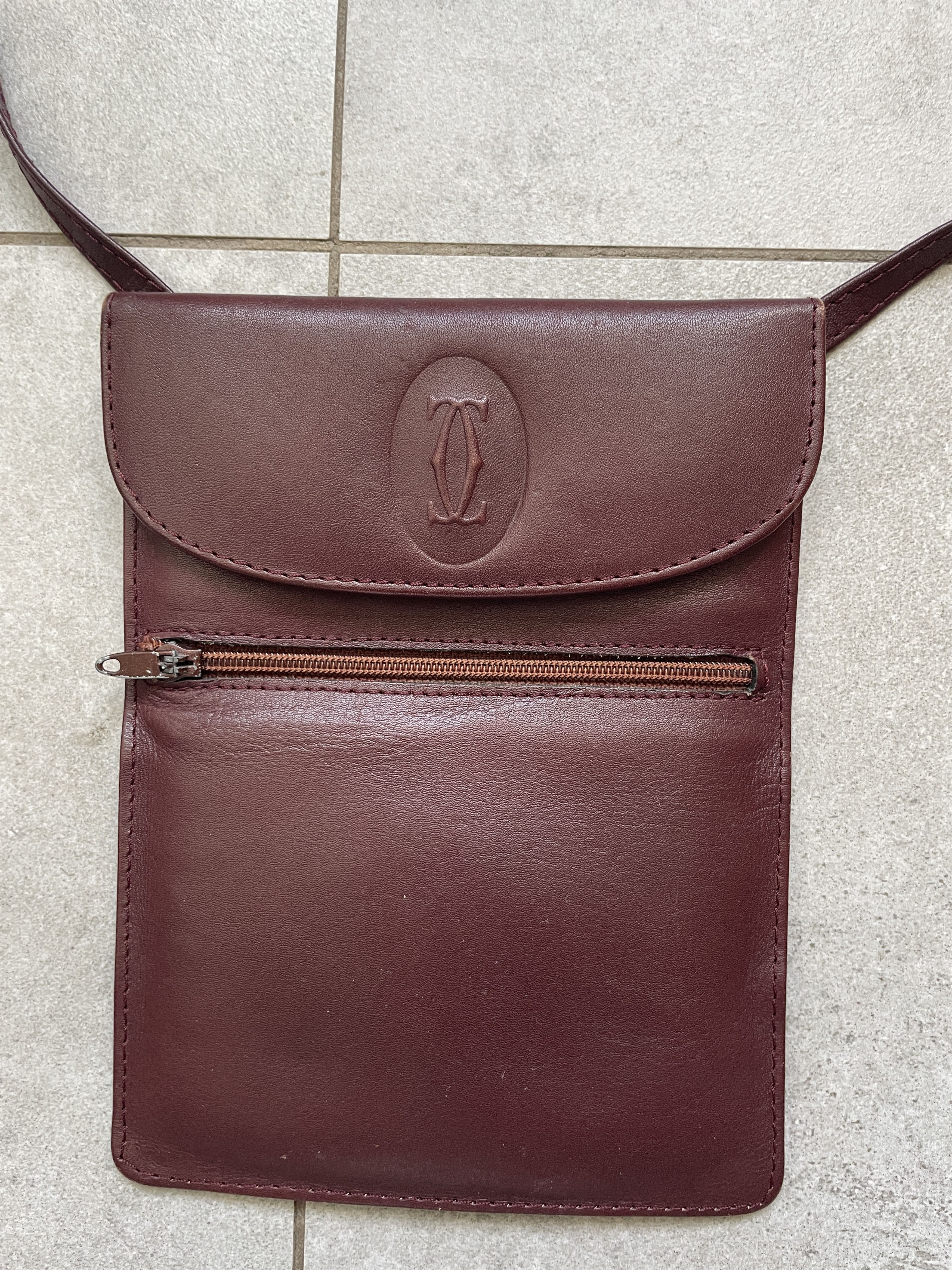 Cartier VINTAGE 90S MUST BE CARTIER LEATHER SHOULDER BAG Size ONE SIZE - 1 Thumbnail