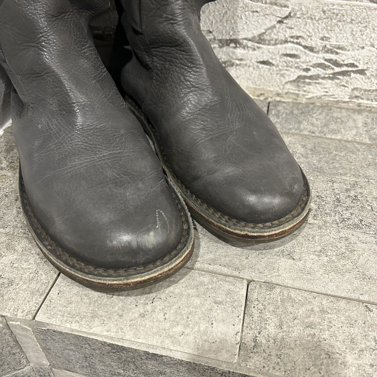 Trippen Trippen Avant Garde Asymmetrical Leather High Boots ma+Style Size US 6 / EU 39 - 4 Thumbnail