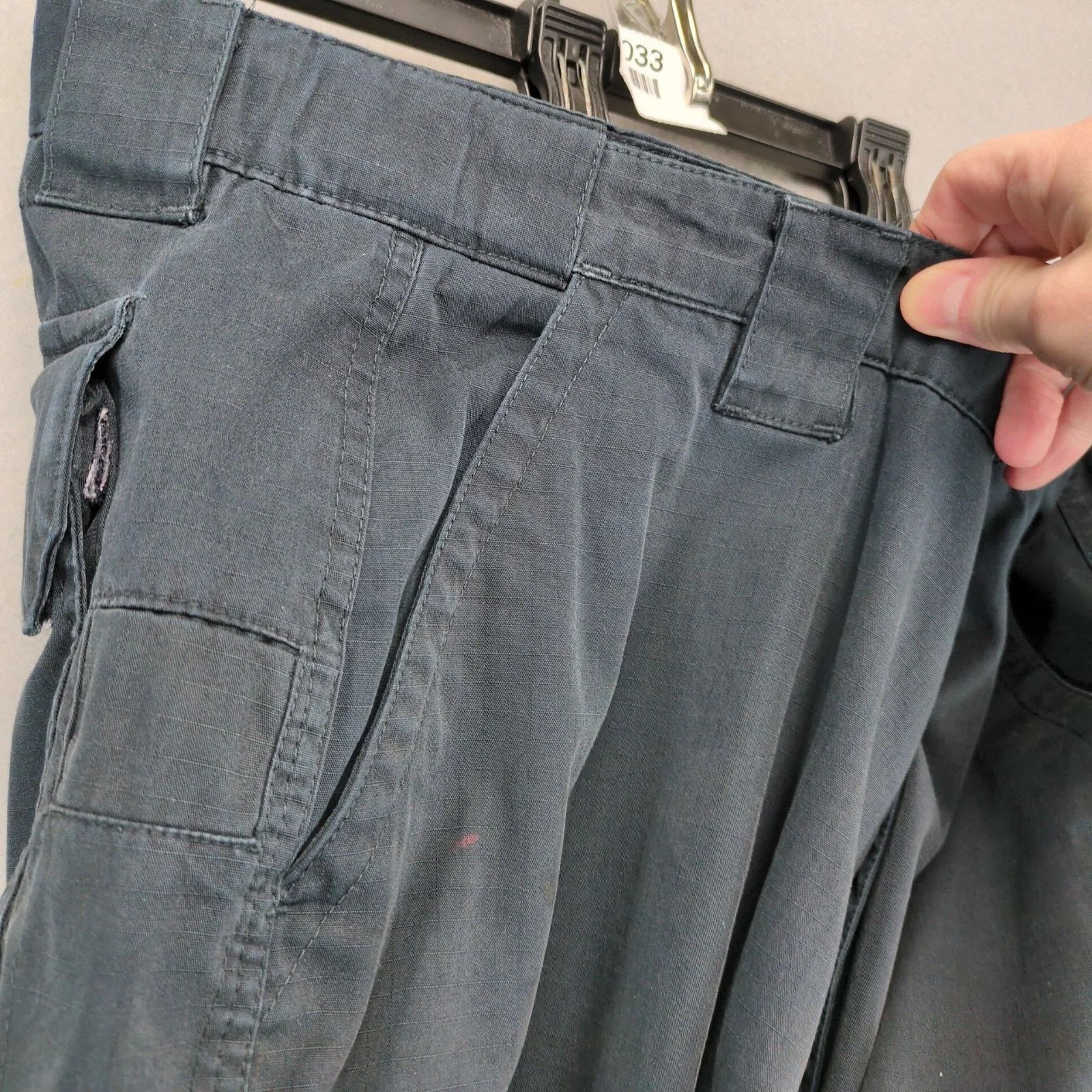 Tru-Spec Tru-Spec Black Tactical Cargo Pants 36x34 Ripstop Reinforced Size US 36 / EU 52 - 10 Thumbnail