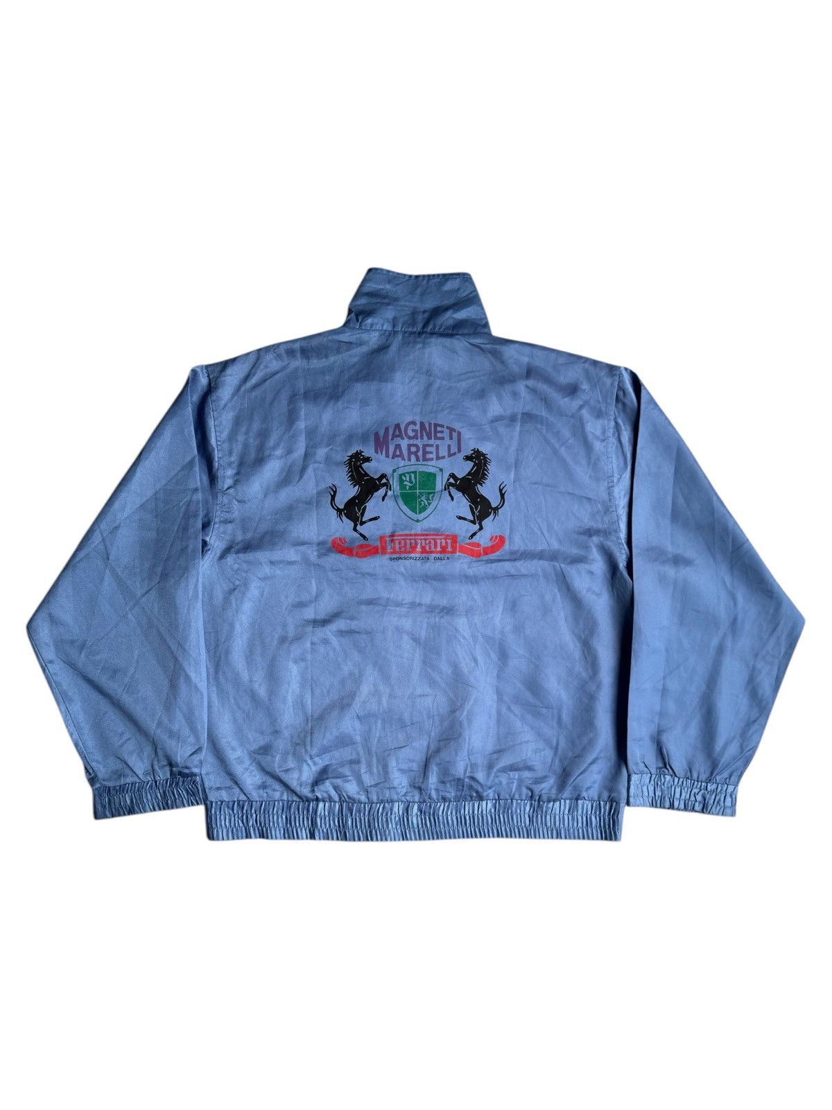 VERY RARE VINTAGE JACKET FERRARI MAGNETI MARELLI SPONSORED