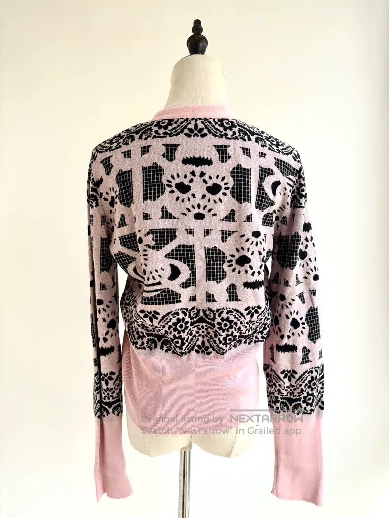 Vivienne Westwood Vivienne Westwood Vintage black and pink skull Saturn knit Size L / US 10 / IT 46 - 5 Thumbnail