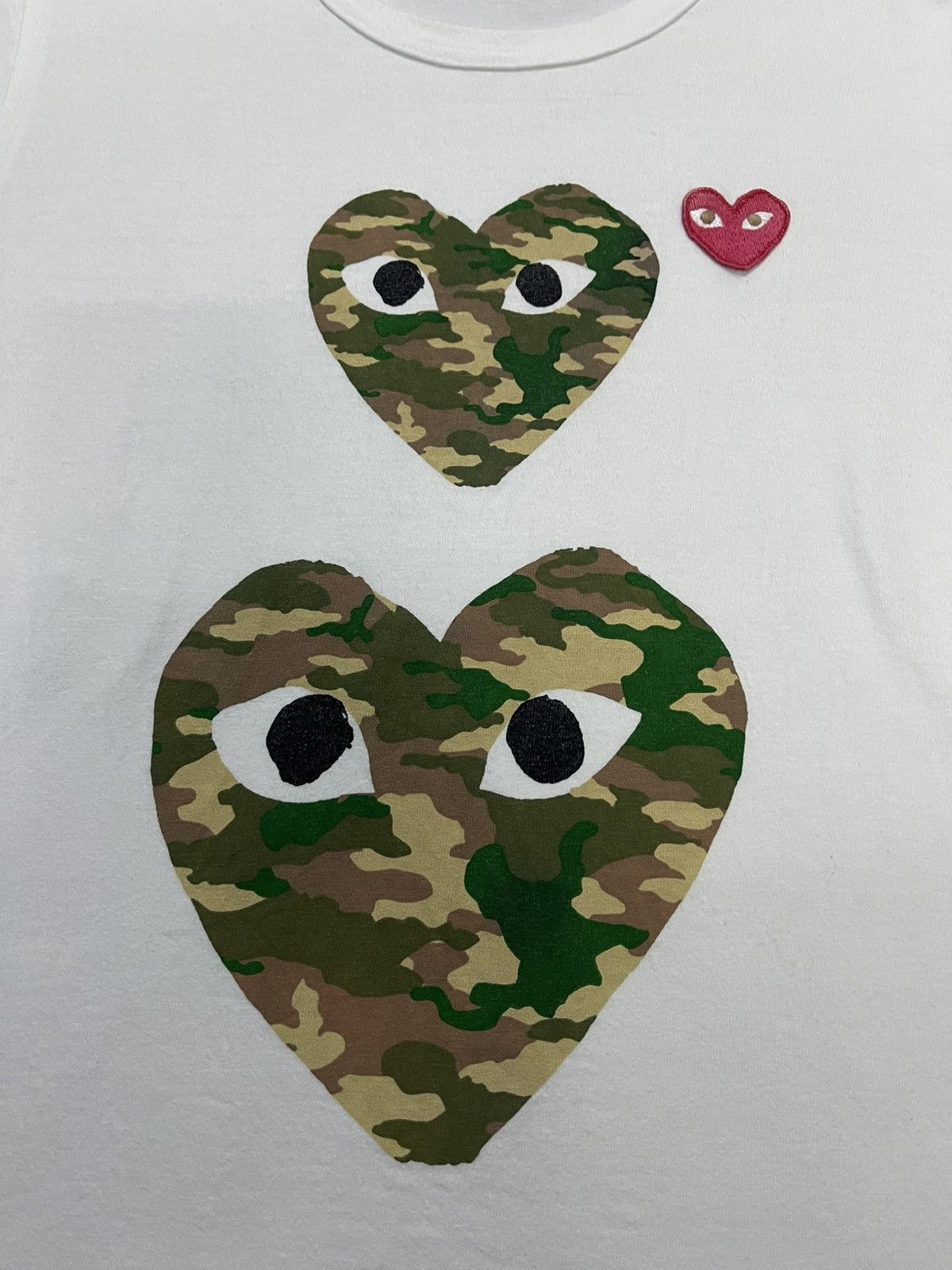 Comme des Garcons VINTAGE PLAY COMME DES GARCONS TEE VERY RARE Size US L / EU 52-54 / 3 - 2 Thumbnail