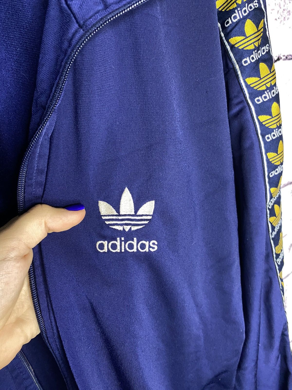 Adidas Mens Vintage Adidas Shirt Firebird 90s Olympic Hoodie y2k Size US L / EU 52-54 / 3 - 9 Thumbnail