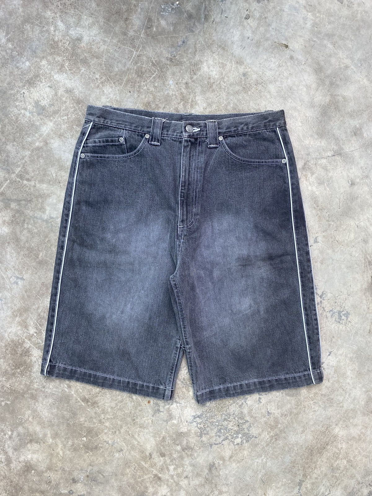 Vans × Vintage Y2K Vans Jorts Denim Size US 32 / EU 48 - 3 Thumbnail