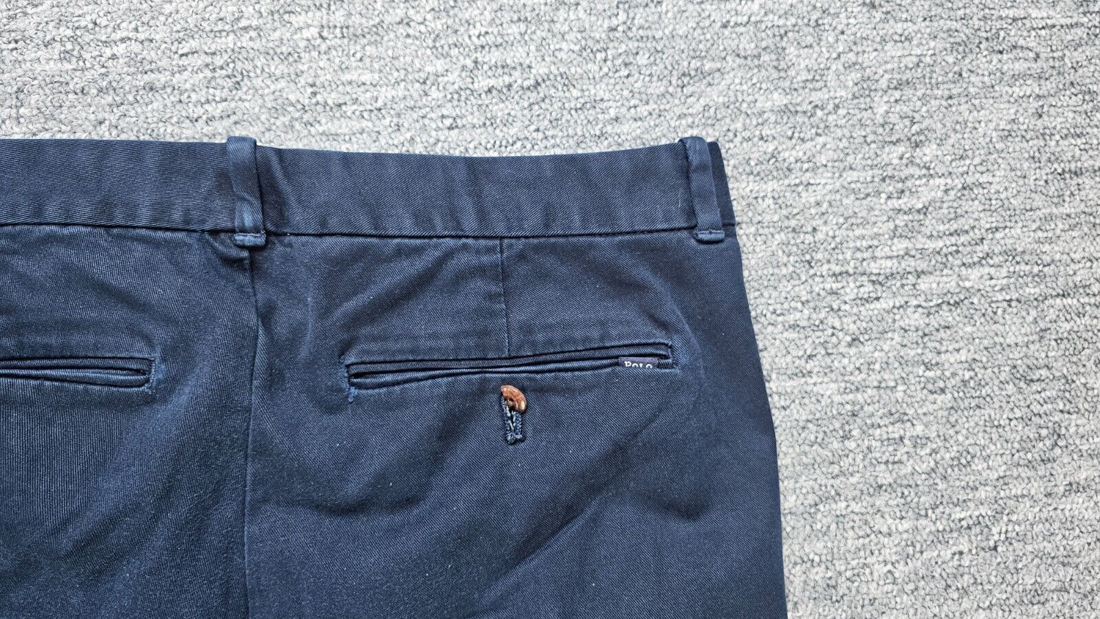 Polo Ralph Lauren Polo Ralph Lauren Brooke Skinny Chino Pants Navy Blue 10 Size 33" - 9 Thumbnail