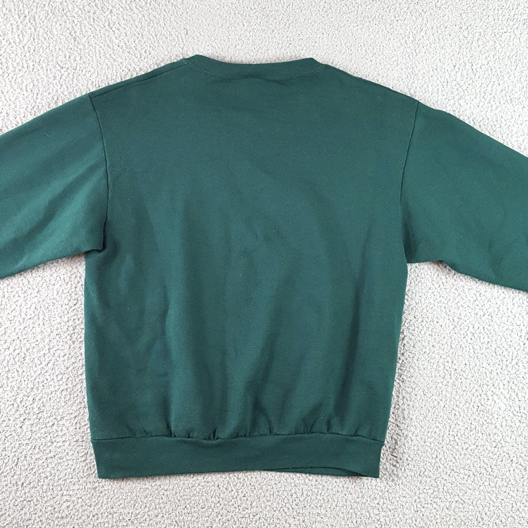 Vintage VINTAGE 80s Vaporwave Virginia Beach Pullover Sweatshirt Crewneck L Green Men/Adult Regular Size L Outrun Size US L / EU 52-54 / 3 - 3 Thumbnail