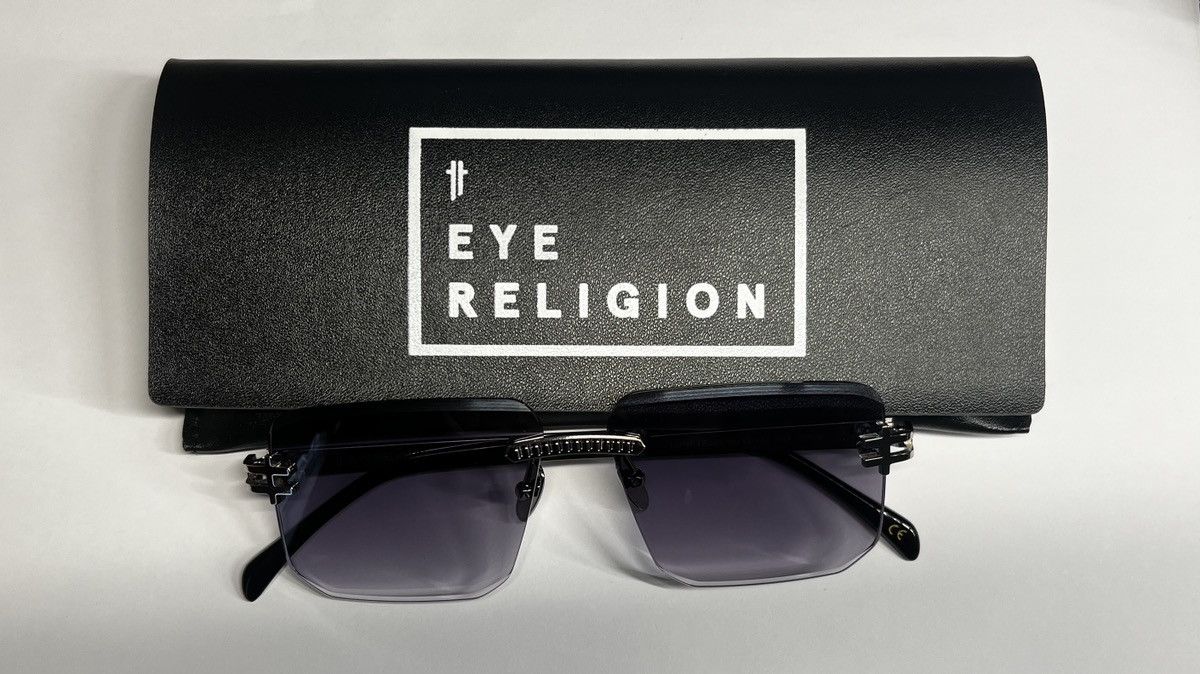 Other Sunglasses eye religion white gold Size ONE SIZE - 3 Thumbnail