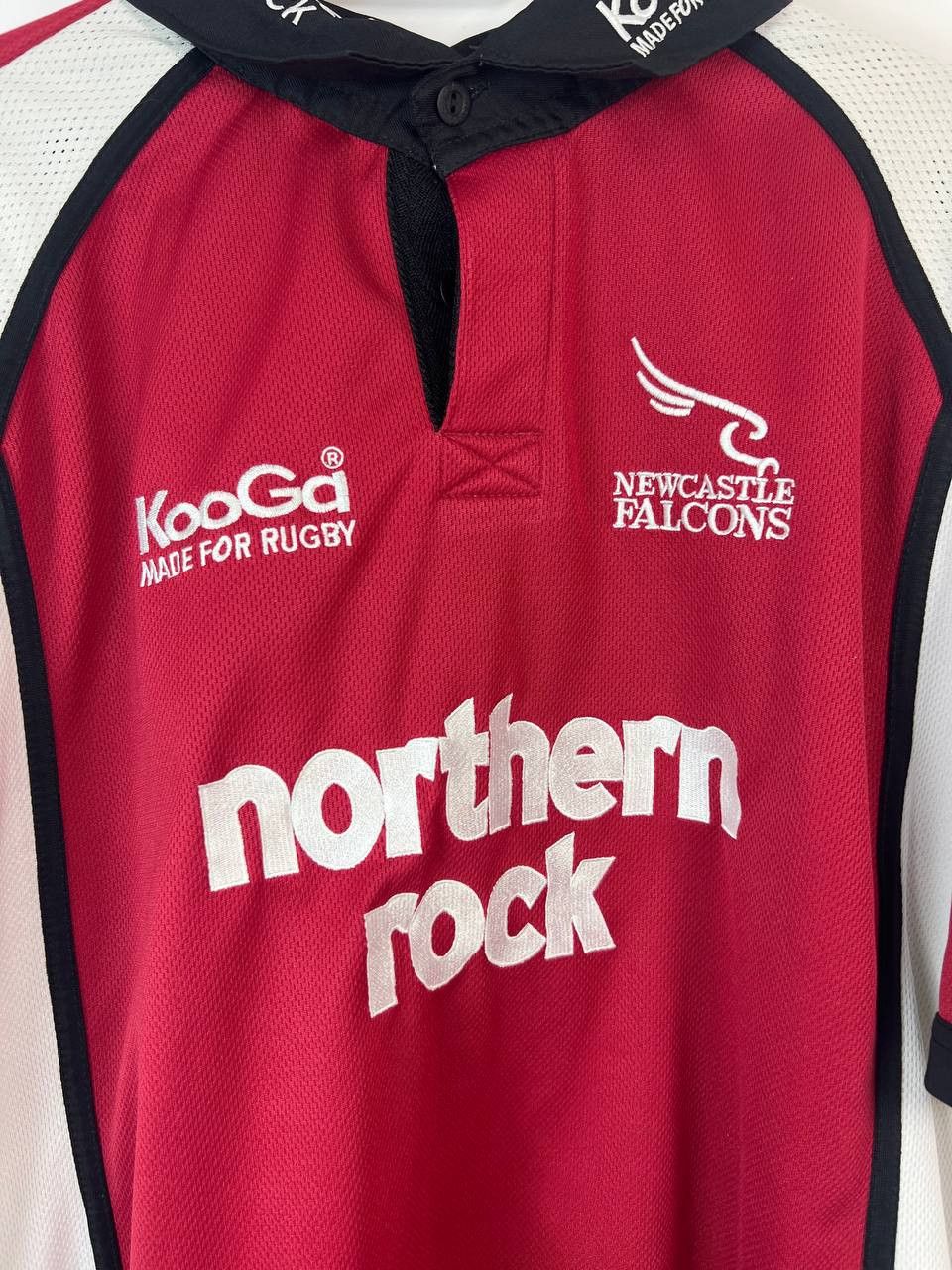 Vintage Vintage Newcastle Falcons Rugby Union Jersey Shirt Rare Mens Size US XXL / EU 58 / 5 - 2 Thumbnail