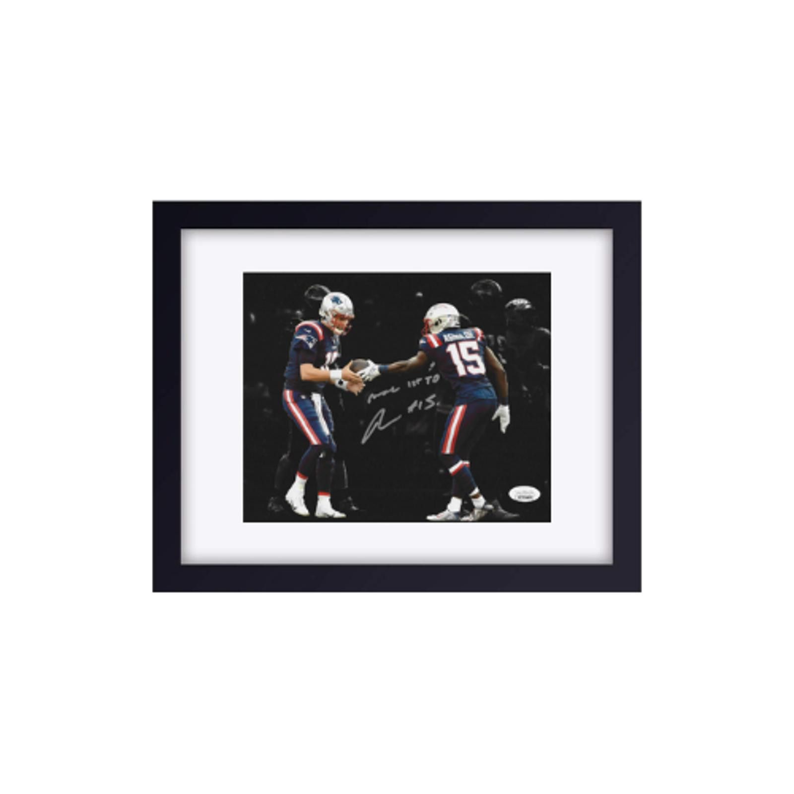Other Nelson Agholor Patriots Signed 8x10 Photo JSA coa W/Frame Size ONE SIZE - 2 Thumbnail
