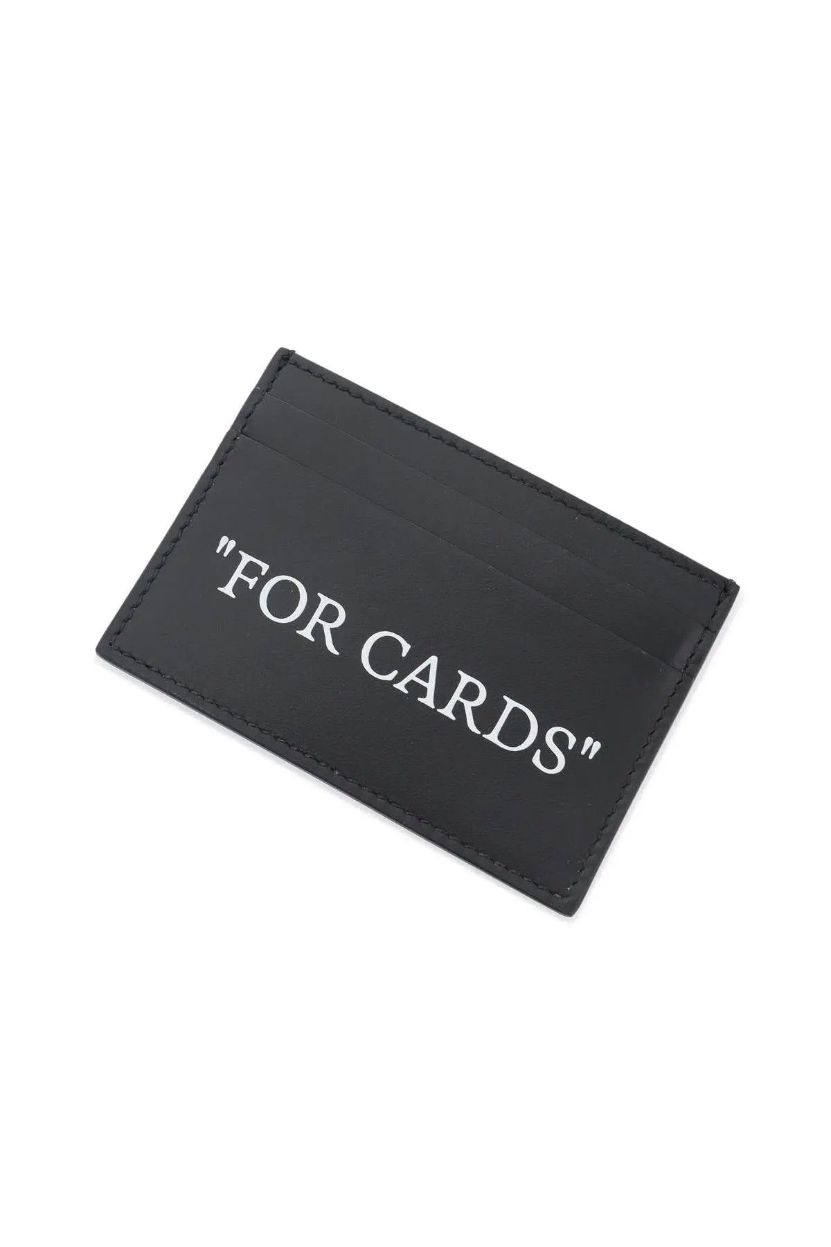 Off-White o1s22i1n0124 Bookish Card Holder in Black Size ONE SIZE - 2 Thumbnail