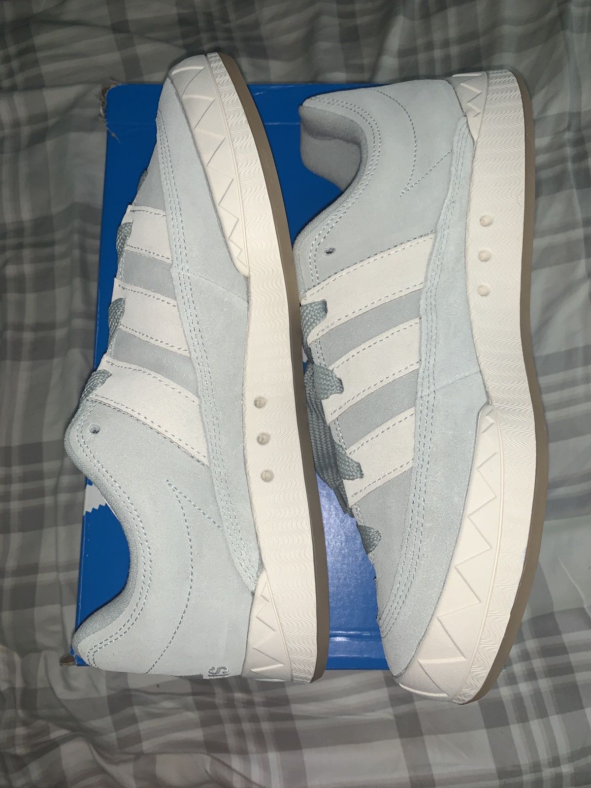Adidas ADIDAS Men's Adimatic Sneakers Silver Size US 11 / EU 44 - 7 Thumbnail