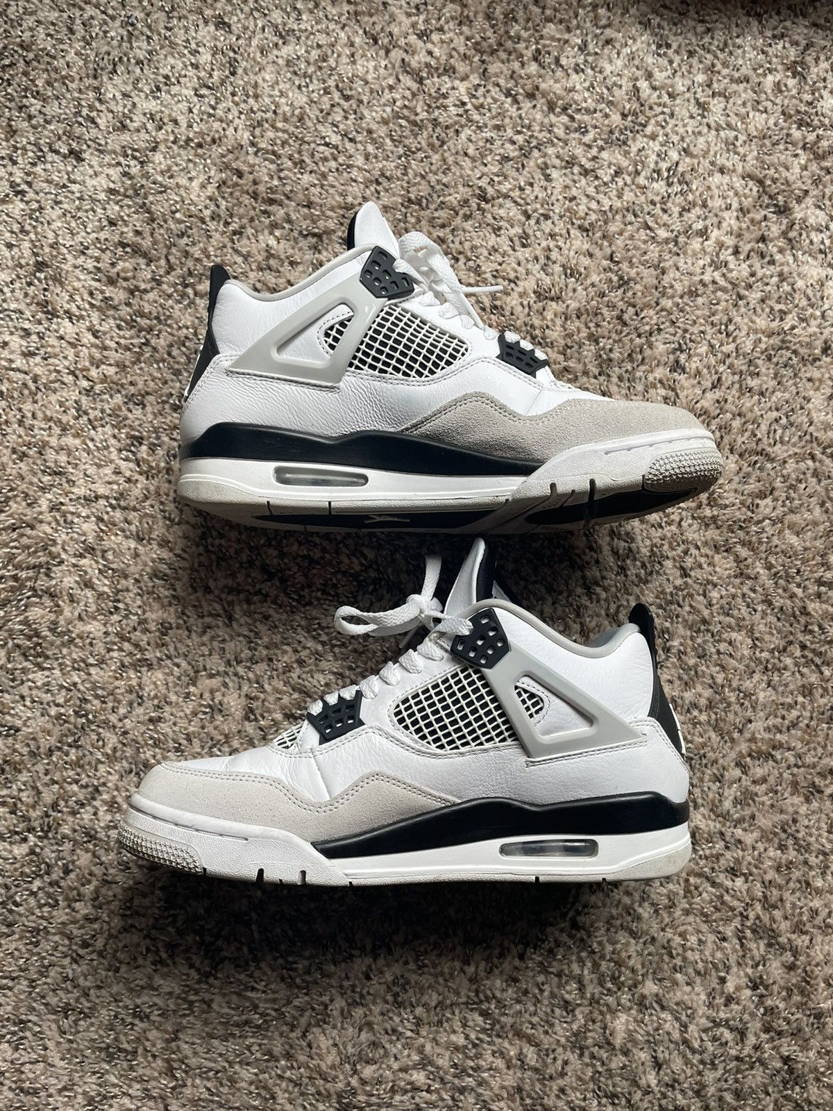 Nike Jordan 4 Military Black Size US 8 / EU 41 - 1 Thumbnail