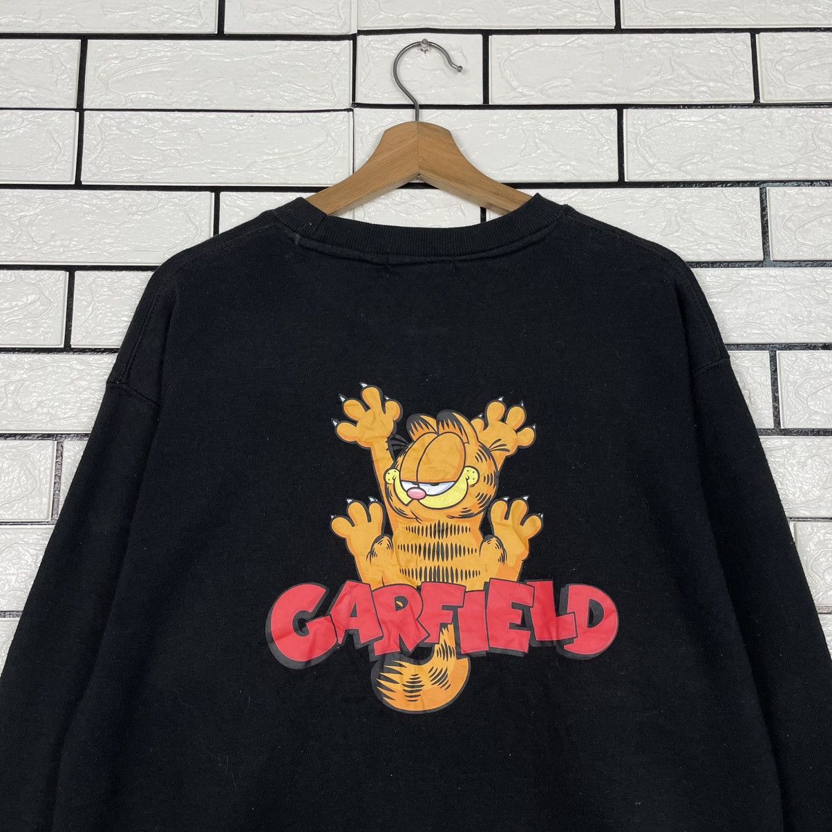 Japanese Brand Garfield Big Print Sweatshirt Size US L / EU 52-54 / 3 - 8 Thumbnail