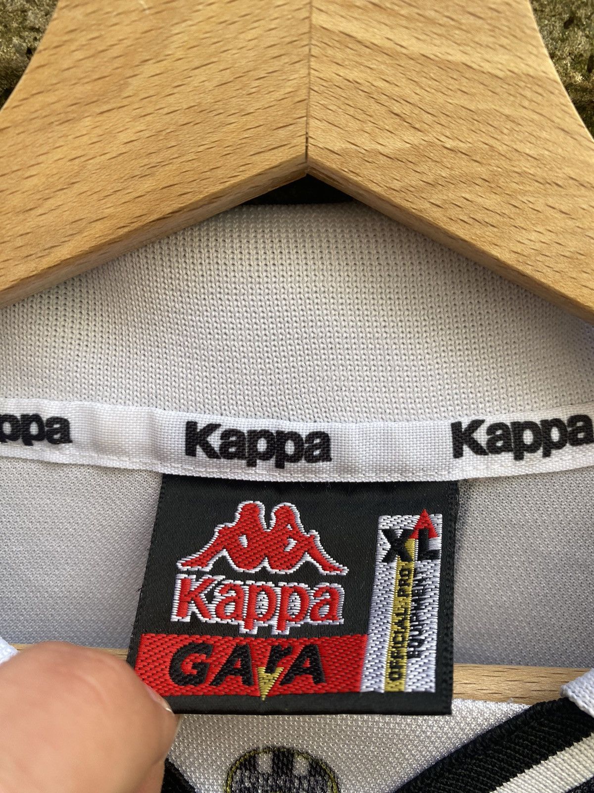 Kappa × Vintage Vintage Juventus Kappa Jersey Size US XL / EU 56 / 4 - 4 Thumbnail