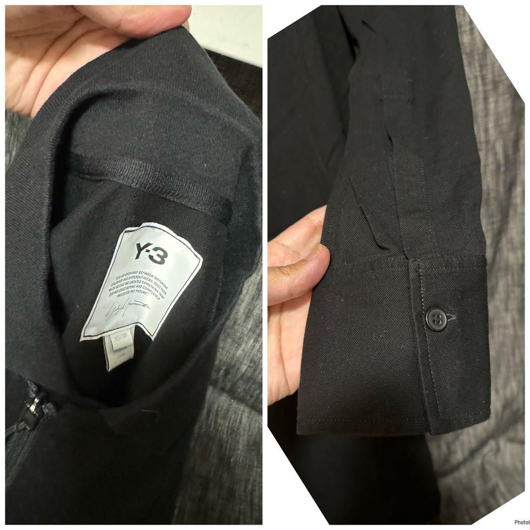 Yohji Yamamoto Y-3 yohji yamamoto back logo zip long shirt Size US XS / EU 42 / 0 - 4 Thumbnail