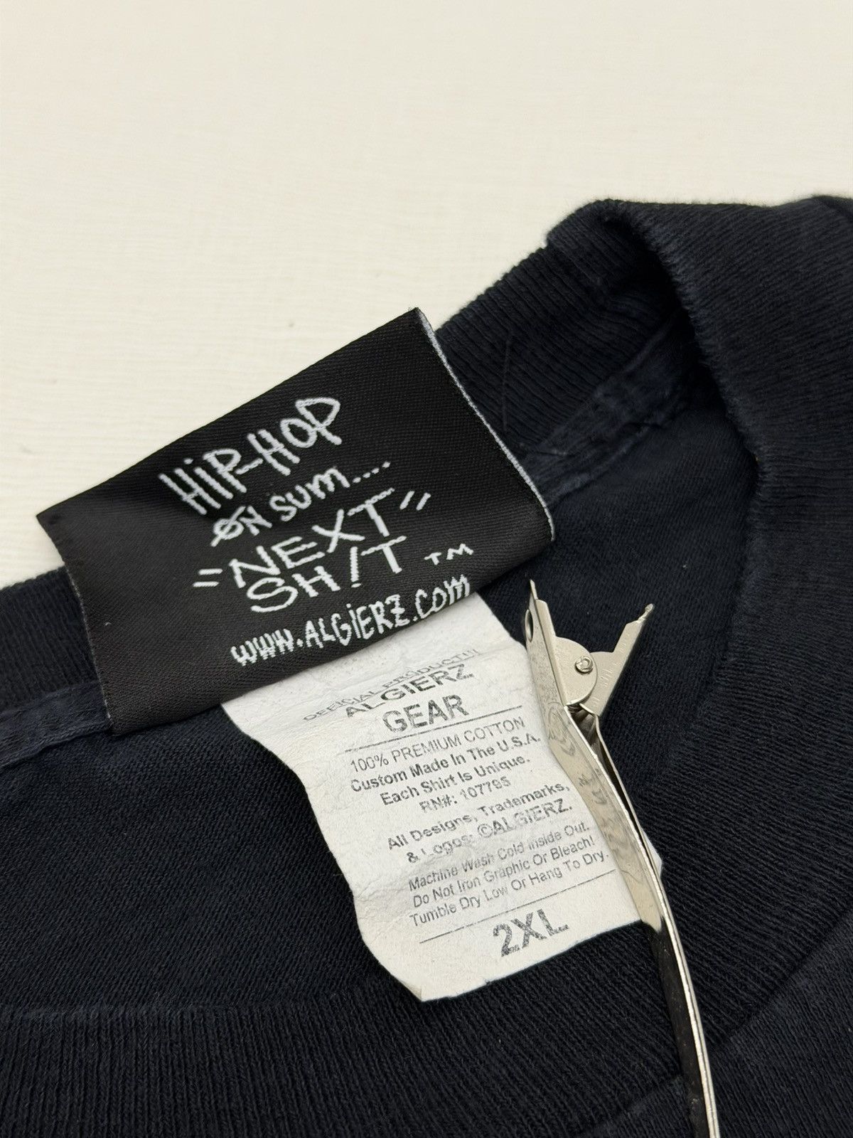 Vintage Vintage Algierz Rare “Prioritie$” Hip Hop Streetwear XXL Size US XXL / EU 58 / 5 - 6 Thumbnail