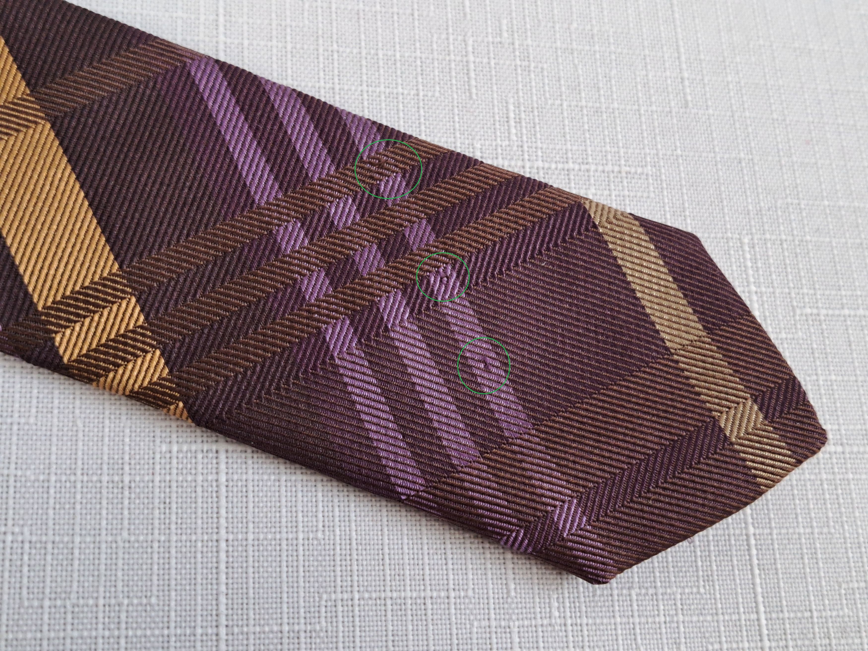Mulberry × Vintage Mulberry vintage silk tie. Size ONE SIZE - 12 Thumbnail