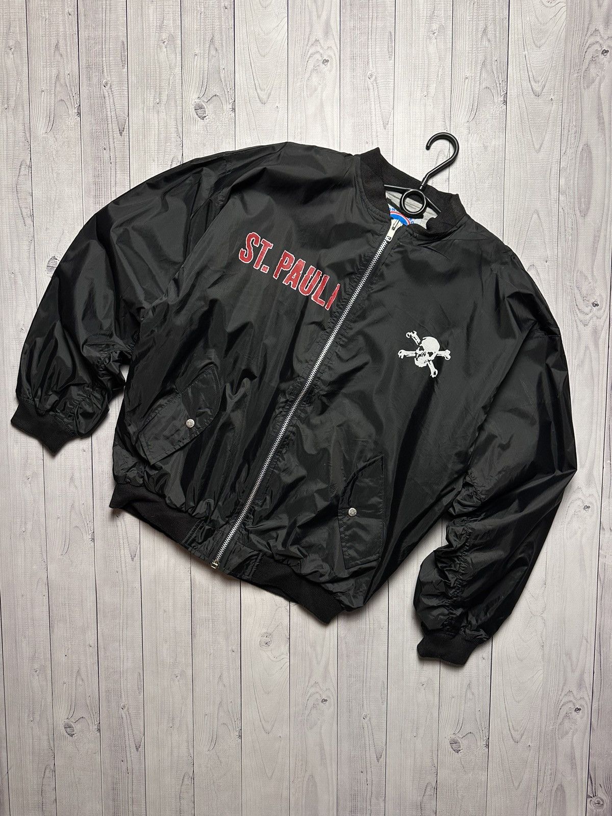 Vintage Vintage ST. Pauli bomber soccer jacket size XL Size US XL / EU 56 / 4 - 1 Thumbnail
