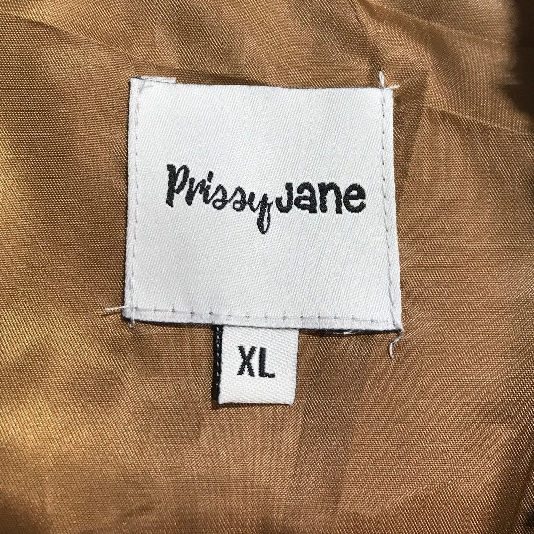 Other Prissy Jane Faux Fur Brown High Neck Sleeveless Vest XL Size XL / US 12-14 / IT 48-50 - 3 Thumbnail