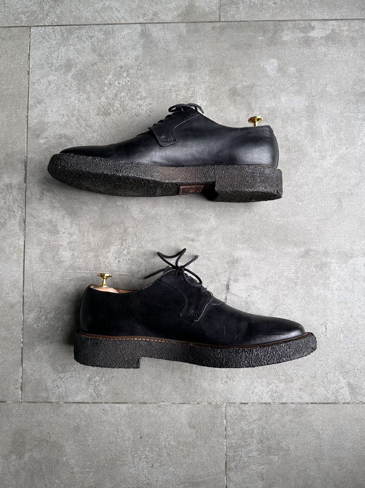 Maison Margiela AW14 CREPE SOLE DERBY SHOES Size US 10 / EU 43 - 6 Thumbnail