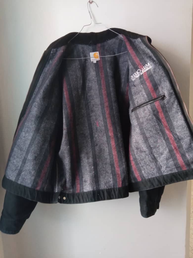 Carhartt Carhartt Detroit Jacket Blanket-Lined “Navy” J001 BLK USA Size US XL / EU 56 / 4 - 3 Thumbnail