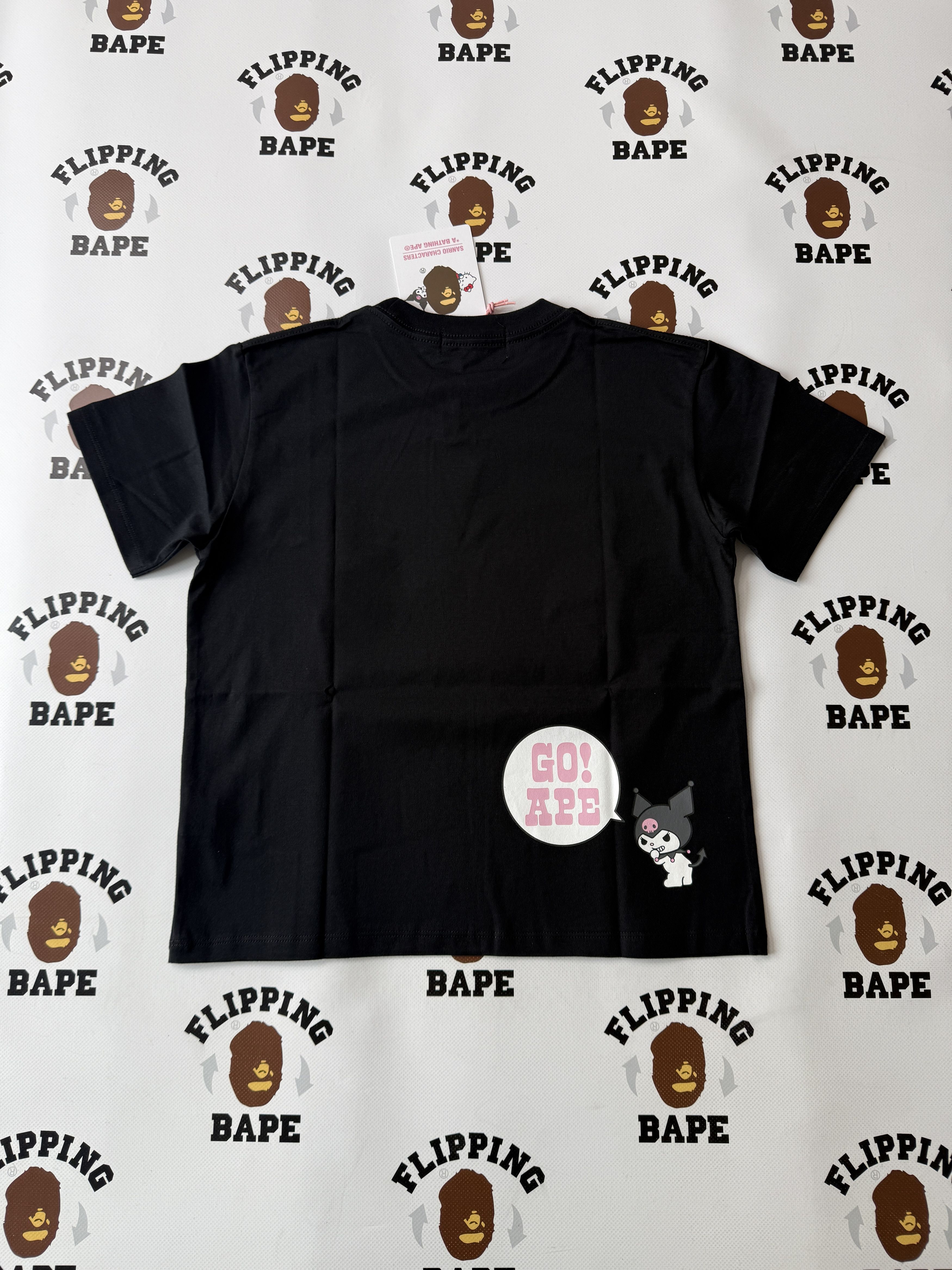Bape BAPE X KUROMI COLLEGE MINI TEE LADIES Size M / US 6-8 / IT 42-44 - 2 Thumbnail