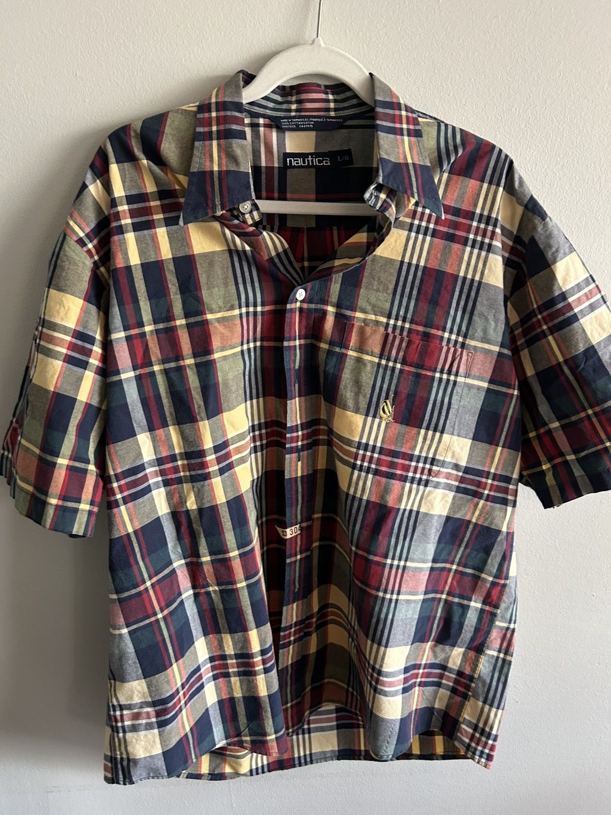 Nautica Nautical Short Sleeve Shirt Size US L / EU 52-54 / 3 - 1 Thumbnail
