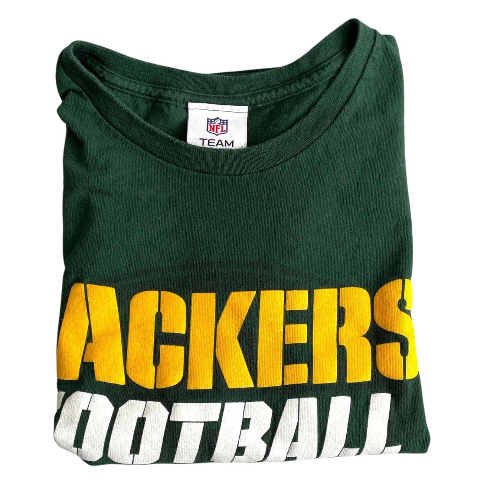 NFL Men’s XXL Packers T-Shirt NFL Fan Tee Short Sleeve Cotton Size ONE SIZE - 3 Thumbnail