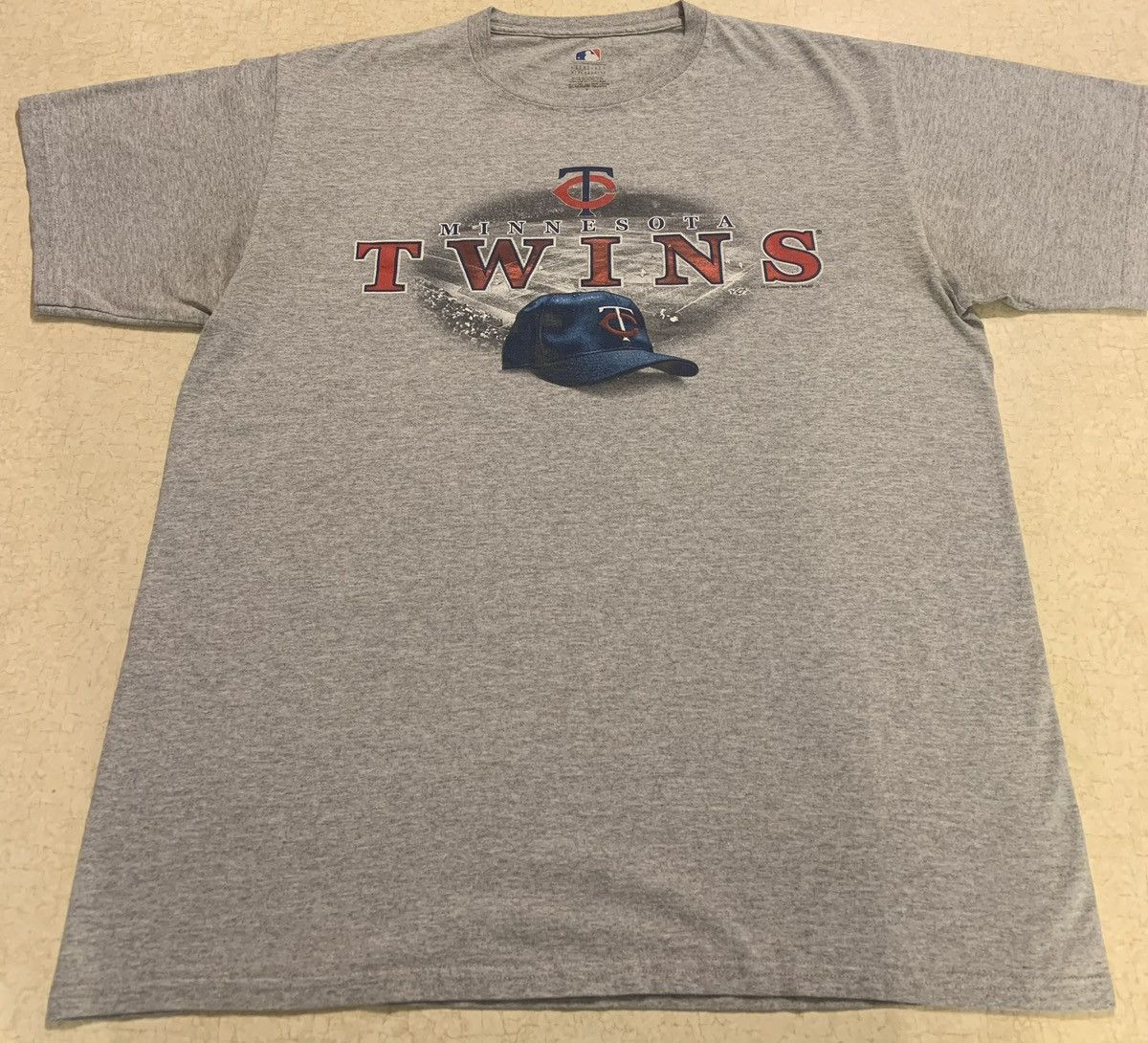 Majestic Minnesota Twins Baseball Cap Graphic T-shirt Size US L / EU 52-54 / 3 - 1 Thumbnail