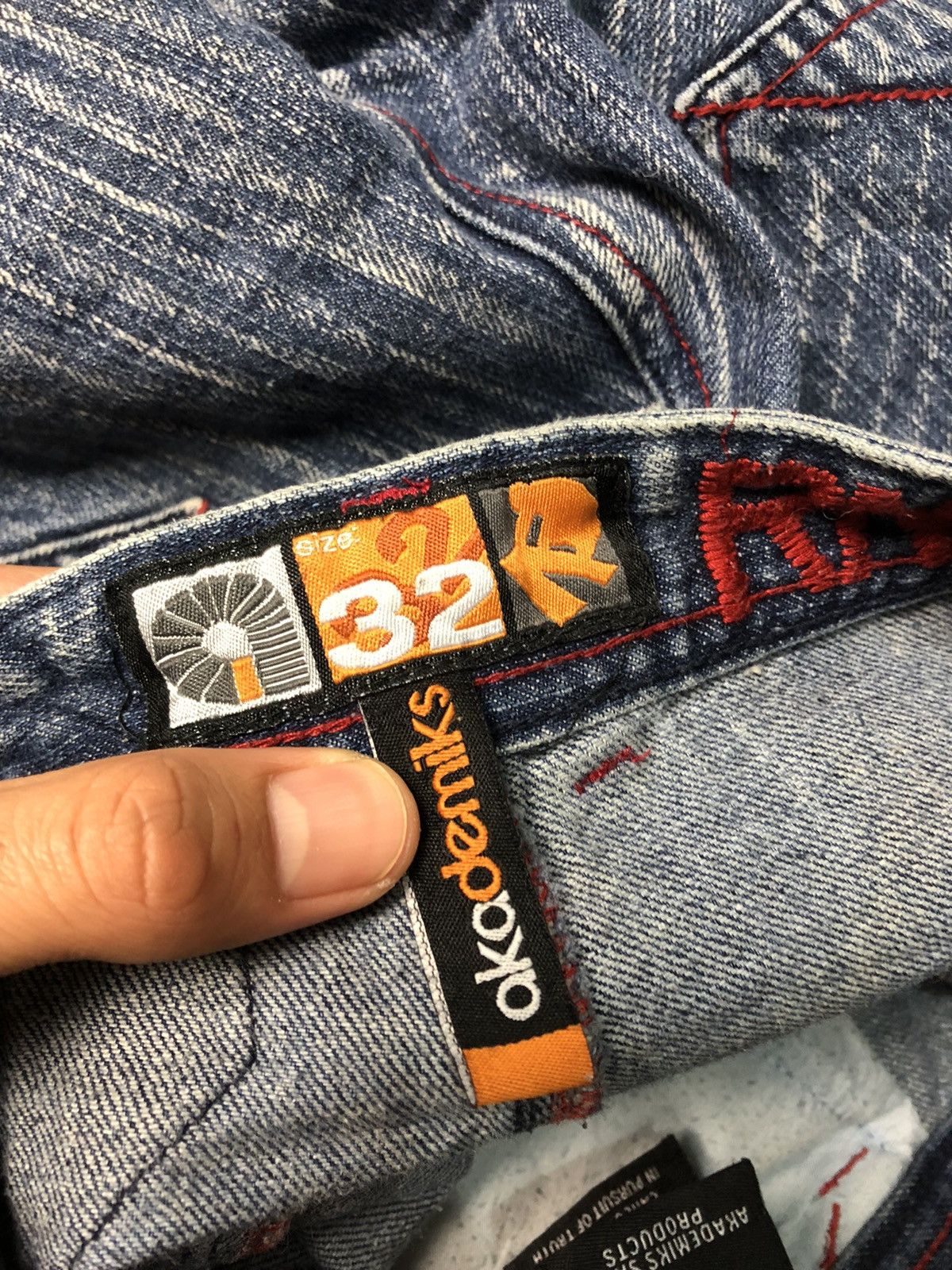 Akademiks × Fubu × Southpole Vintage Akademiks baggy jeans Size US 32 / EU 48 - 24 Thumbnail