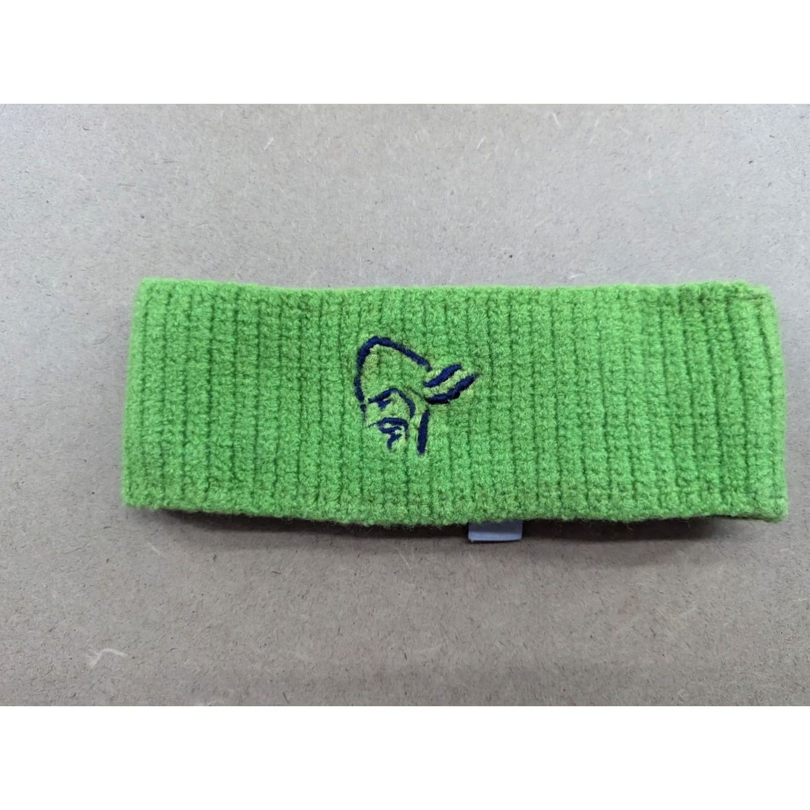 Vintage Norrona /29 Logo 100% Merino Wool Headband S Green Lined Jungle Fever Womens Headband Size ONE SIZE - 2 Thumbnail