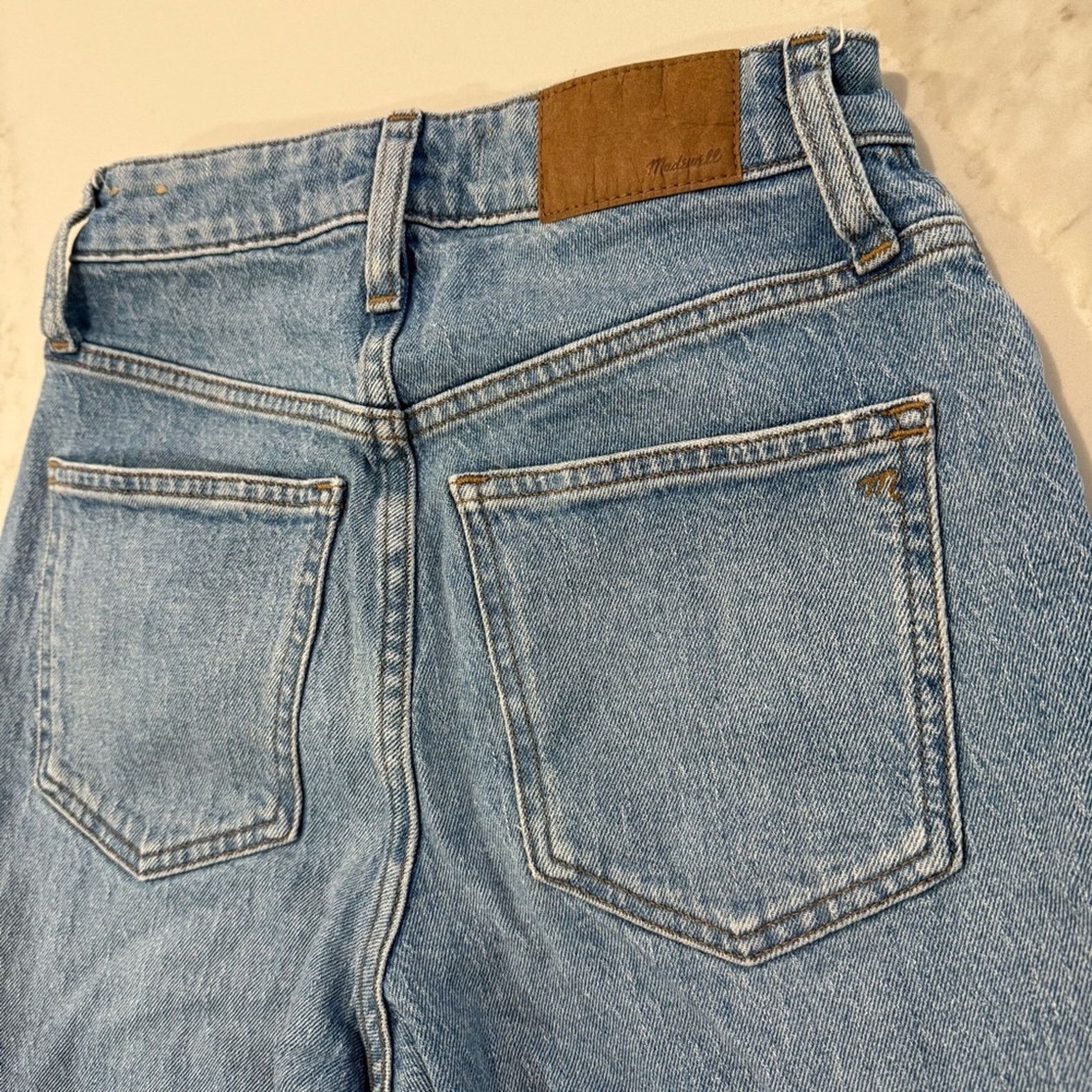 Madewell Madewell Curvy Perfect Vintage Denim Jean Womens 2 Blue Size 26" / US 2 / IT 38 - 9 Thumbnail