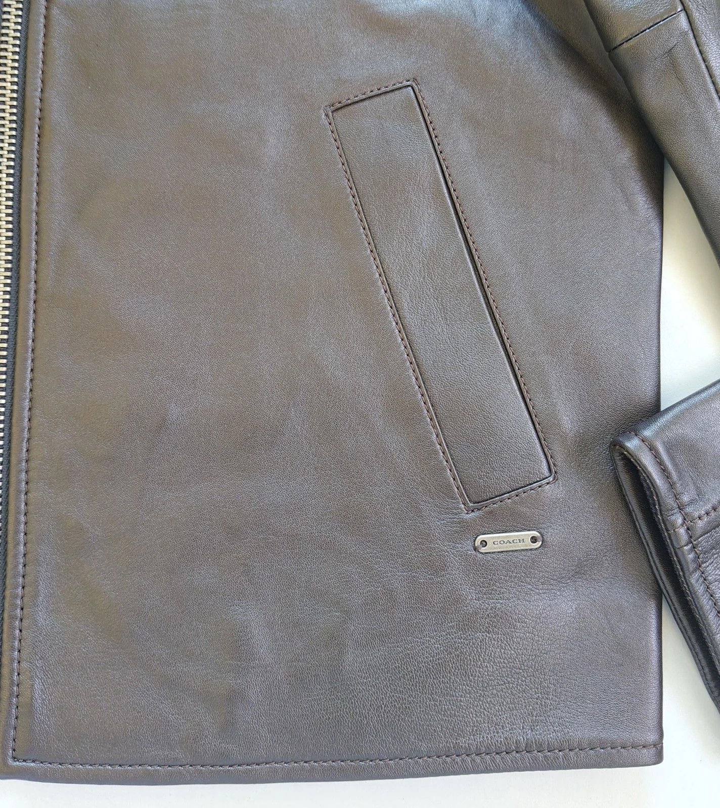 Coach Coach Leather Jacket FTP 5066 Size US XS / EU 42 / 0 - 5 Thumbnail