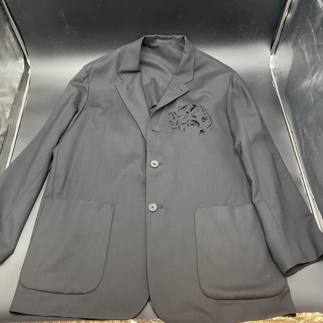 Yohji Yamamoto Y's for men yohji yamamoto 93ss cutwork jacket Size US M / EU 48-50 / 2 - 1 Thumbnail