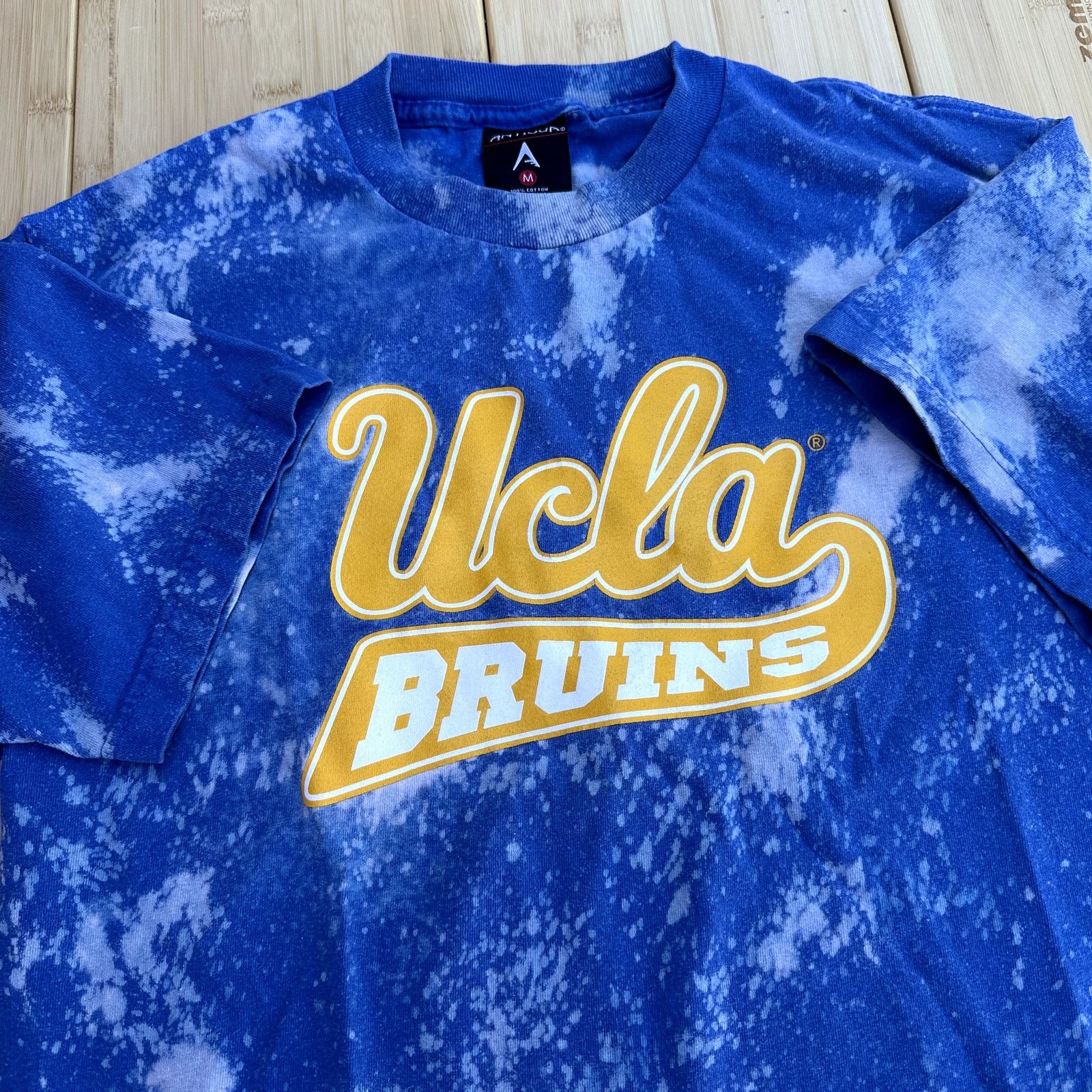 Japanese Brand × NCAA Vintage UCLA Bruins Tye Dye T-Shirt Size Medium Y2K UCLA Size US M / EU 48-50 / 2 - 2 Thumbnail
