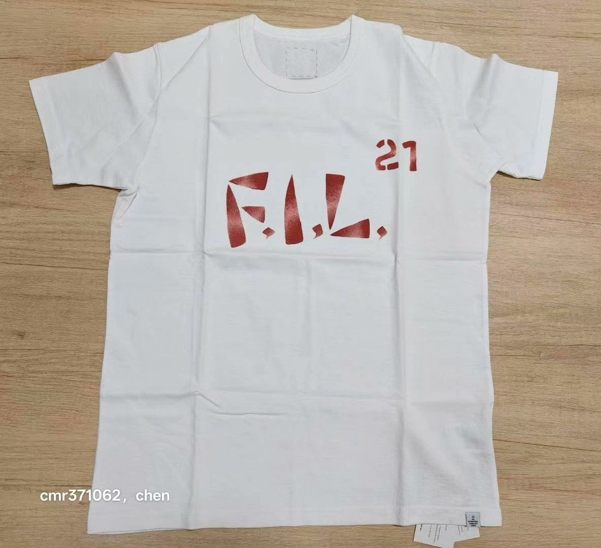Visvim visvim 16aw Spot Stencil Crew S/S Size US M / EU 48-50 / 2 - 1 Thumbnail