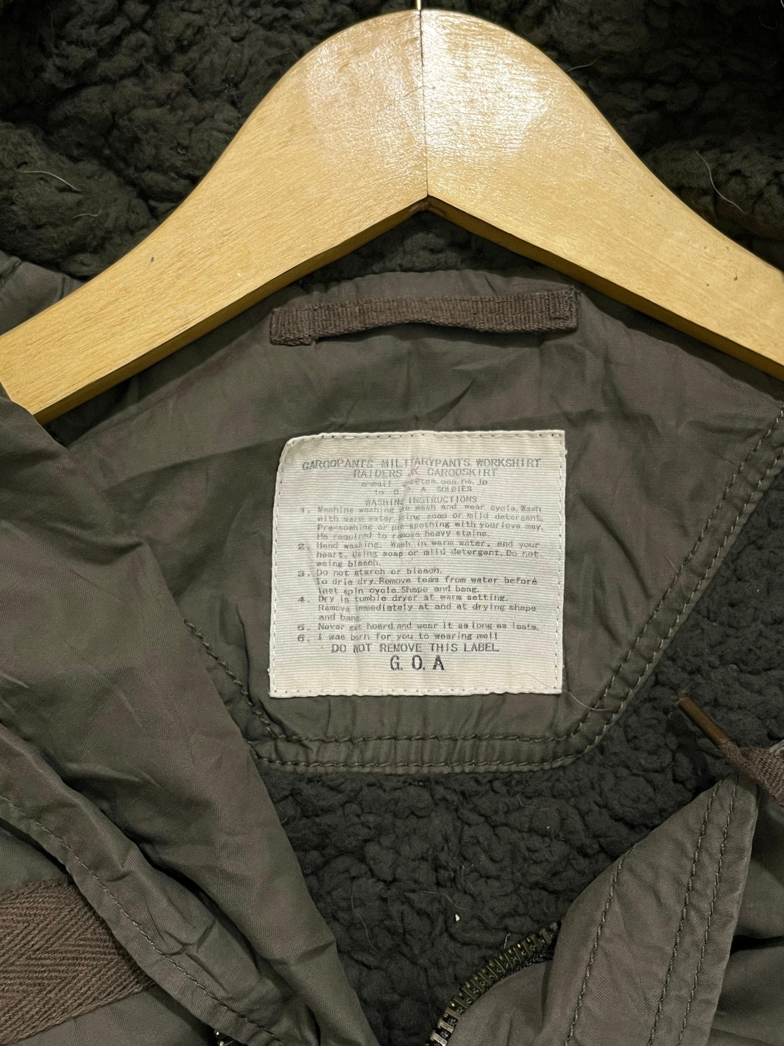 GOA Vintage GOA Bono Flight Fur Racoon Jacket Size US M / EU 48-50 / 2 - 13 Thumbnail