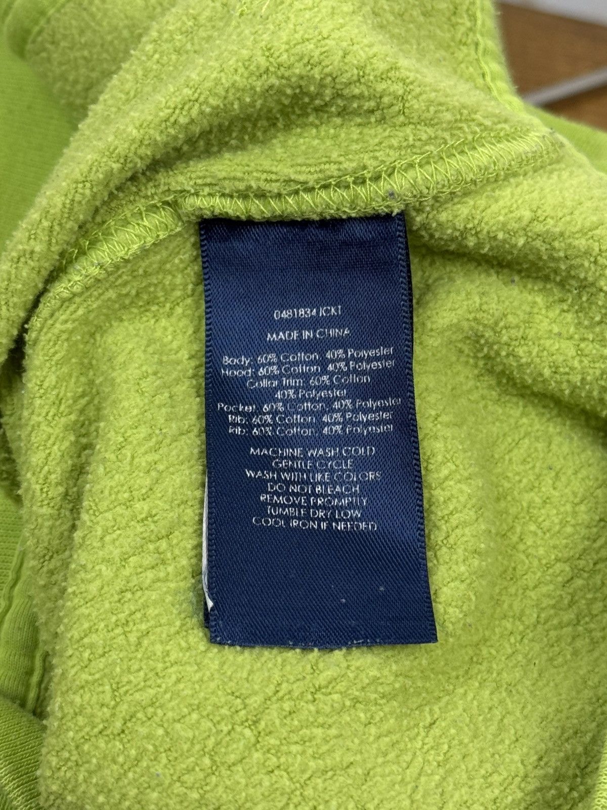 Polo Ralph Lauren Vintage Polo Ralph Lauren Big Pony Zip Hoodie Green S Size S / US 4 / IT 40 - 9 Thumbnail