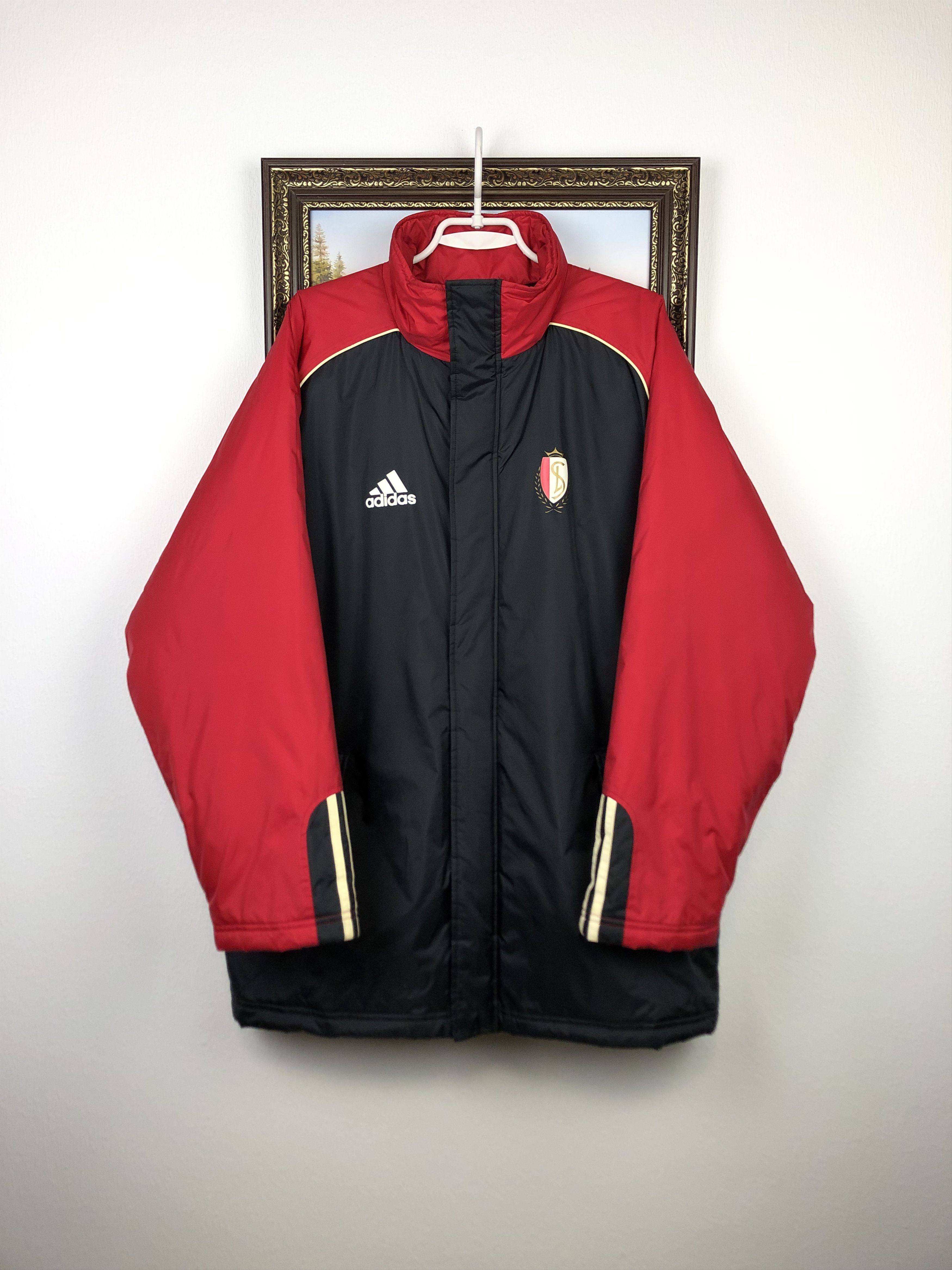 Vintage Standard Liege Football Jacket Soccer Track Warm