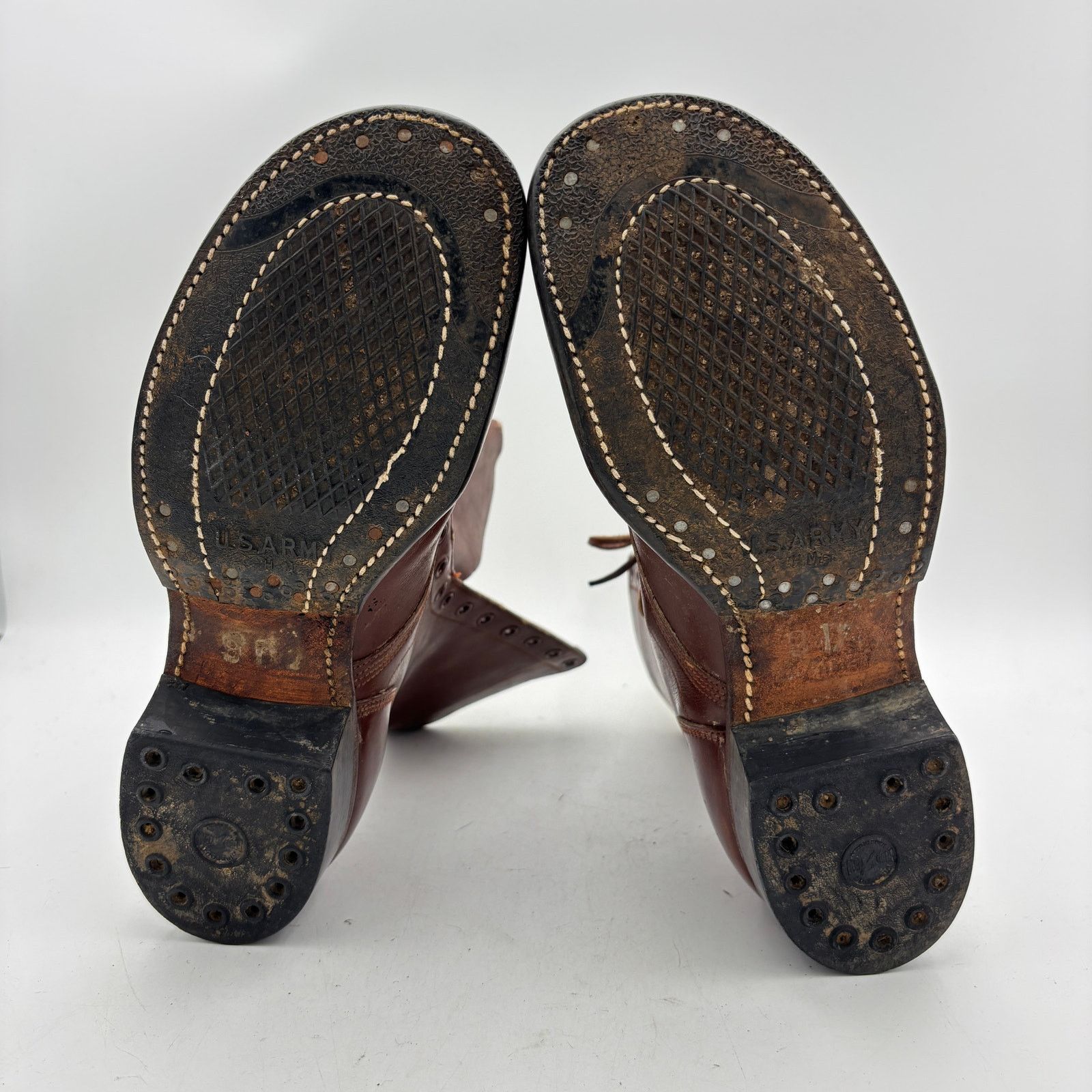 Vintage Vintage WWII 1942 Paratrooper Jump Boots 9D Size US 9 / EU 42 - 6 Thumbnail